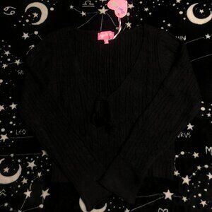 Dolls Kill Sweater Weather Cable Knit Cardigan